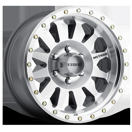 Method Wheels MR30421060318N - Method MR304 Double Standard 20x10 -18mm Offset 6x5.5 108mm CB Machined/Clear Coat Wheel