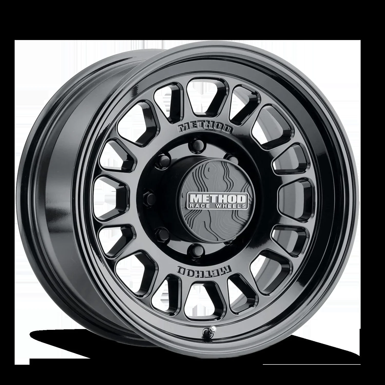 Method Wheels MR318785801300 - Method MR318 17x8.5 0mm Offset 8x6.5 130.81mm CB Gloss Black