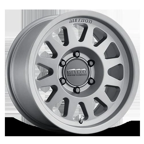 Method Wheels MR70478516800 - Method MR704 17x8.5 0mm Offset 6x135 87mm CB Matte Titanium Wheel