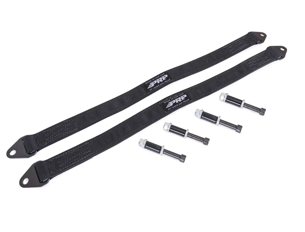 PRP Seats ODL-217403 - Front Limit Strap Kit for Kawasaki KRX 1000
