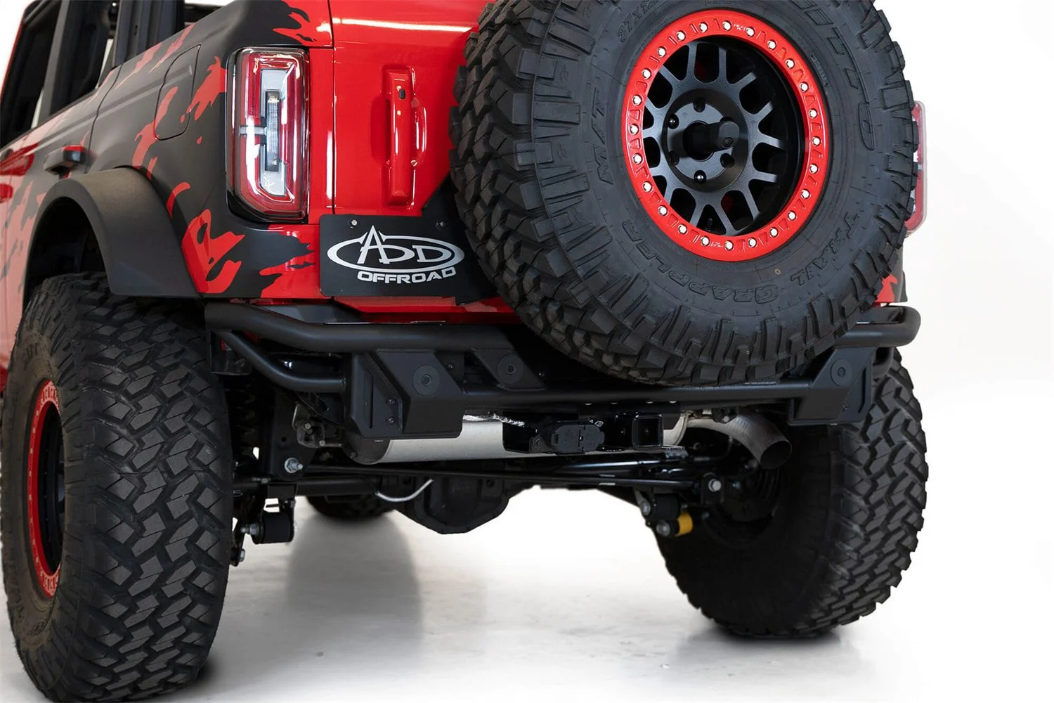 Addictive Desert Designs R23857NA0103 - 21-22 Ford Bronco Pro Bolt-On Rear Bumper