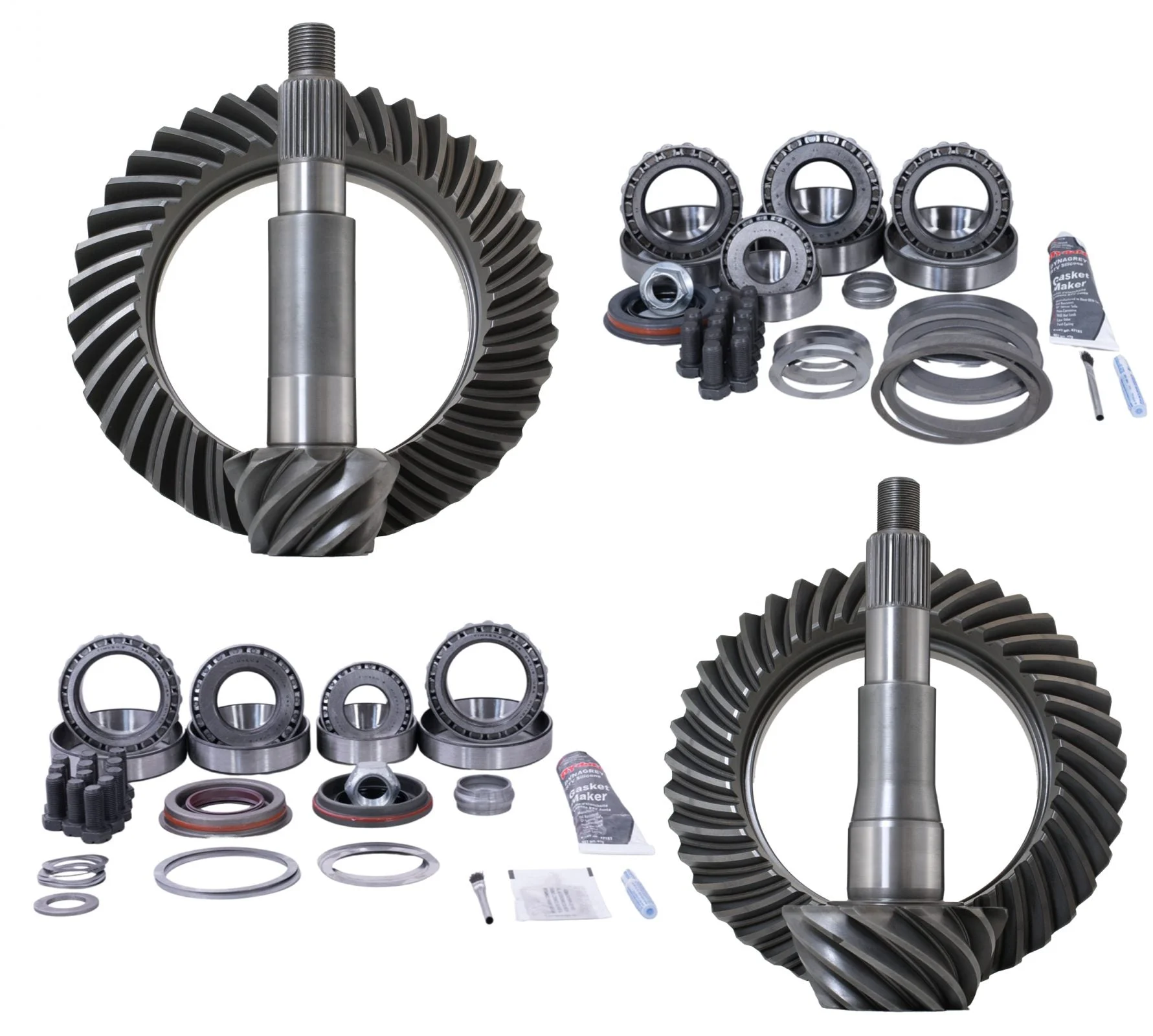 Revolution Gear And Axle REV-CHEVY-1500-9.5L-456 - Chevy 1500 2014-18 5.3L 4.56 Ratio GM9.5L-GM8.25IFS Gear Package Revolution Gear
