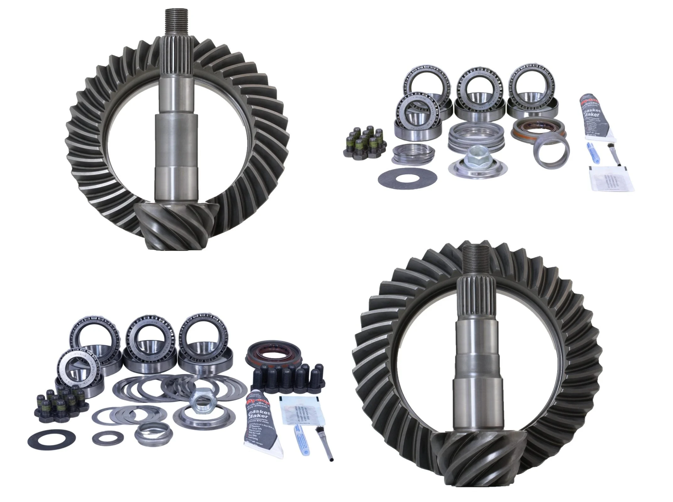 Revolution Gear And Axle REV-TJ-D44-410T-LATE - Jeep Wrangler TJ 2003-06 Dana 44 Thick Rear 4.10 Ratio Timken Bearing Gear Package Revolution Gear