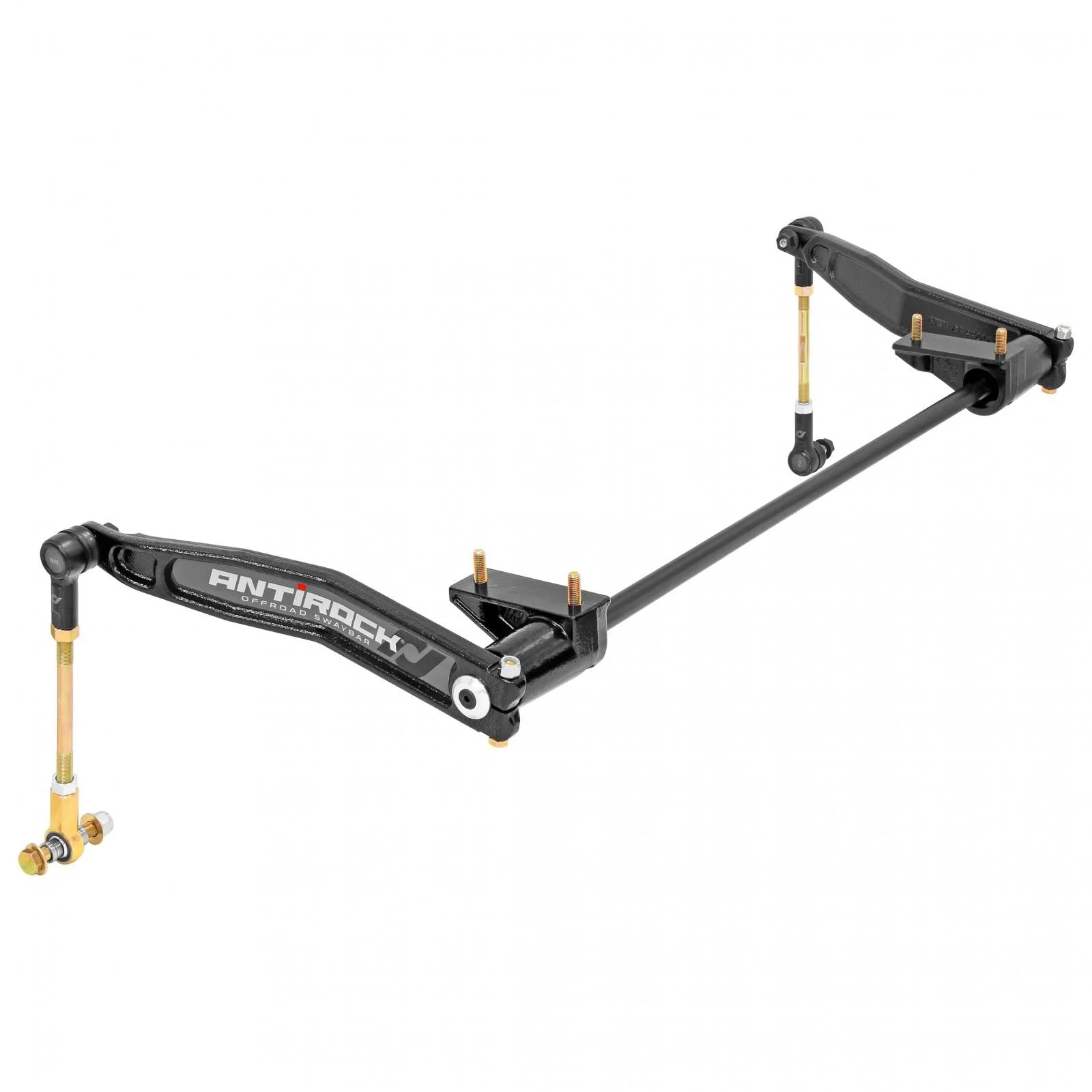 RockJock RJ-246100-101 - Antirock Sway Bar Kit JL/JT Front Forged Arms Steel Brackets .850 Inch Bar  4X4