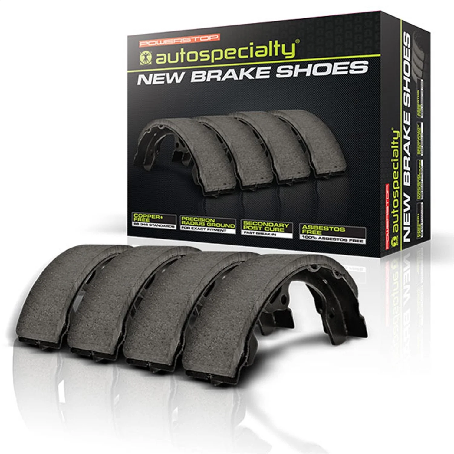 PowerStop B764 - Power Stop 01-05 Toyota 4Runner Rear Autospecialty Brake Shoes