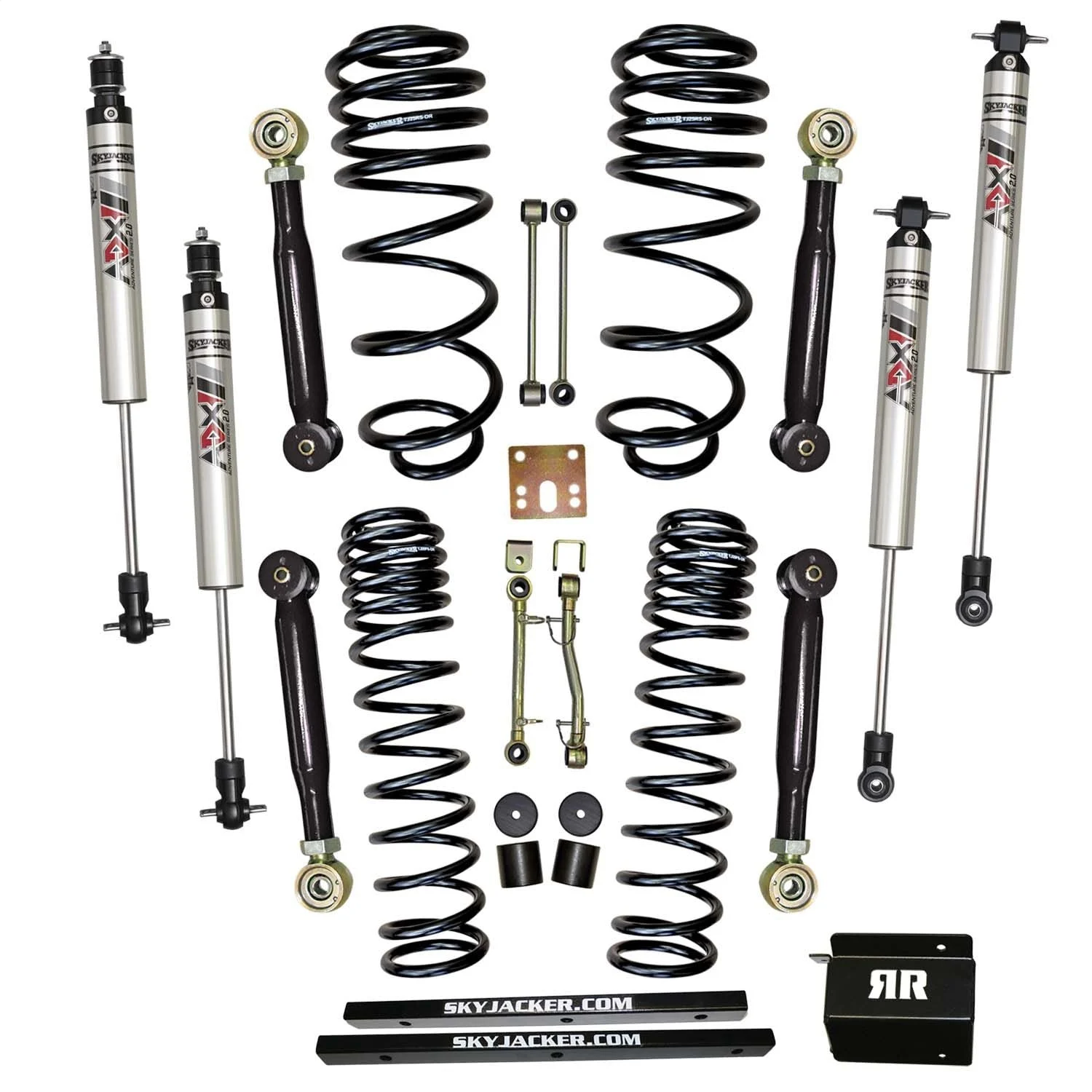 Skyjacker TJ251K-SVX-XM - 2.5 In. Suspension Lift Kit With ADX M2.0 Aluminum Monotube Shocks