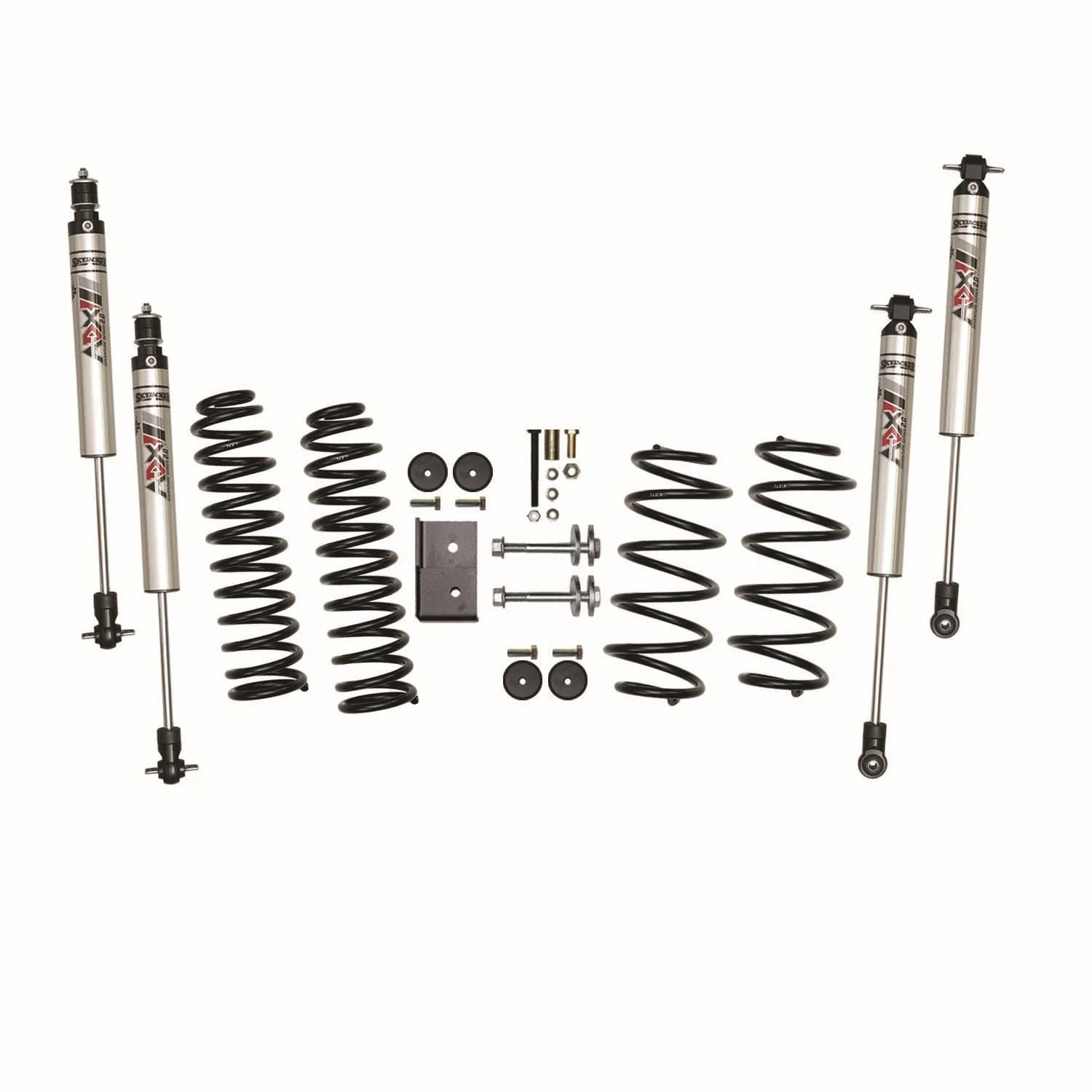 Skyjacker TJ30BKXM - 3 In. Suspension Lift Kit With ADX M2.0 Aluminum Monotube Shocks