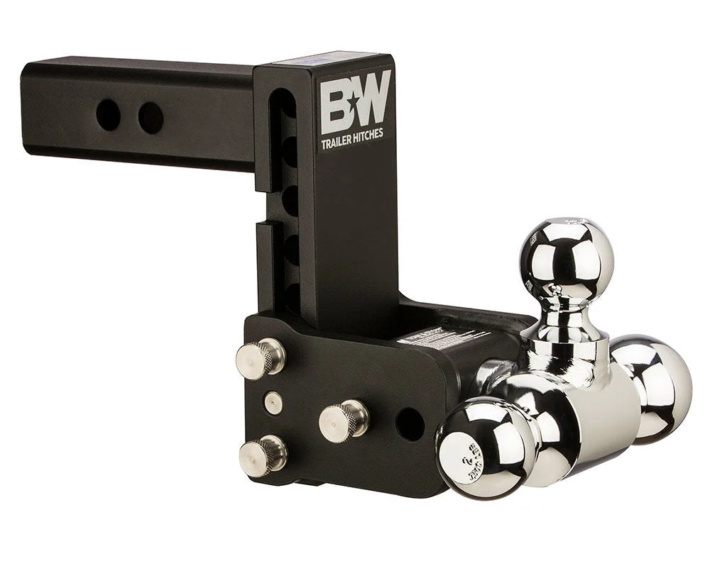 B&W Trailer Hitches TS10048B - 8 BLK T&S, TRI-BALL-BOXED