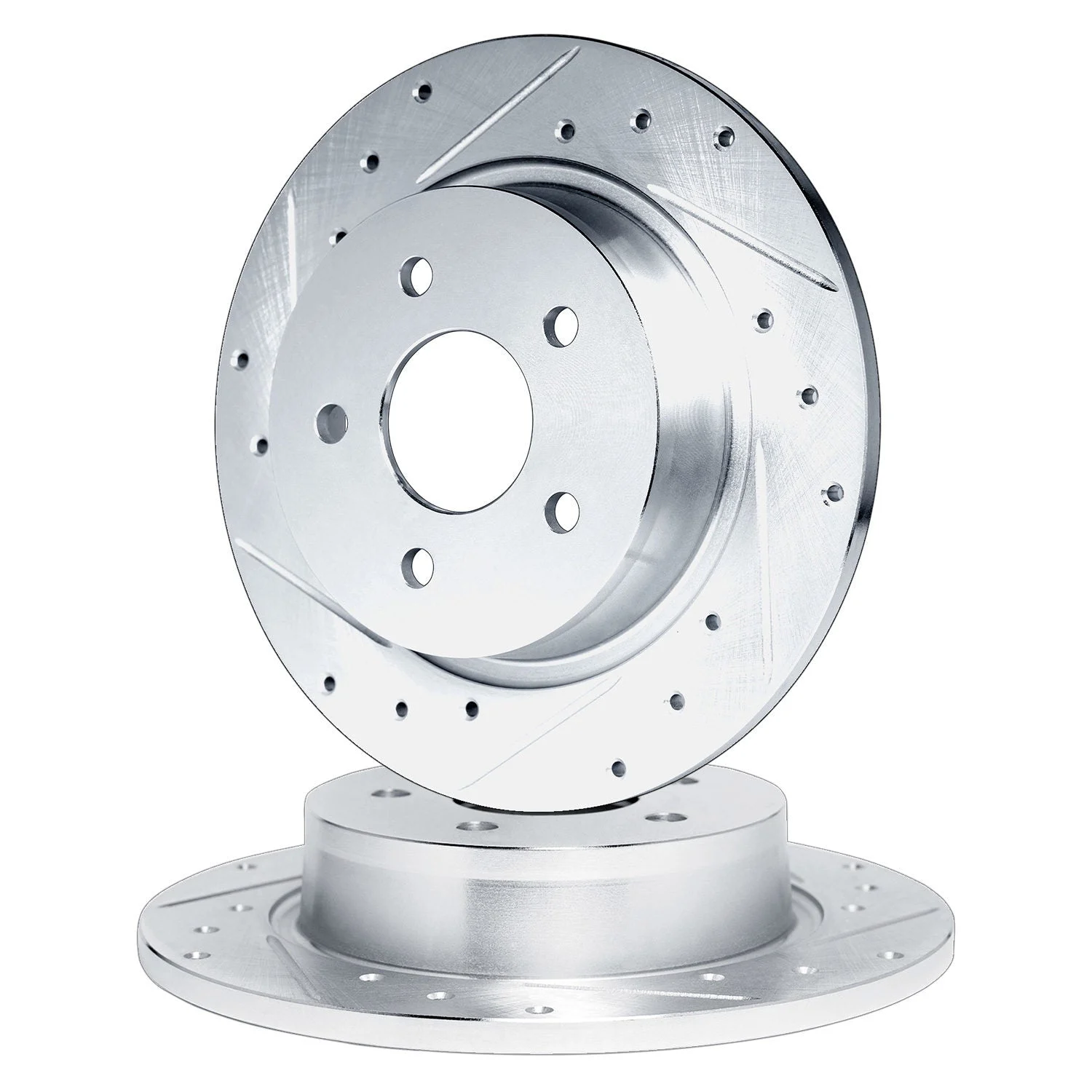 R1 Concepts WGPN1-59057 - Brake Rotor- D/S - Silver