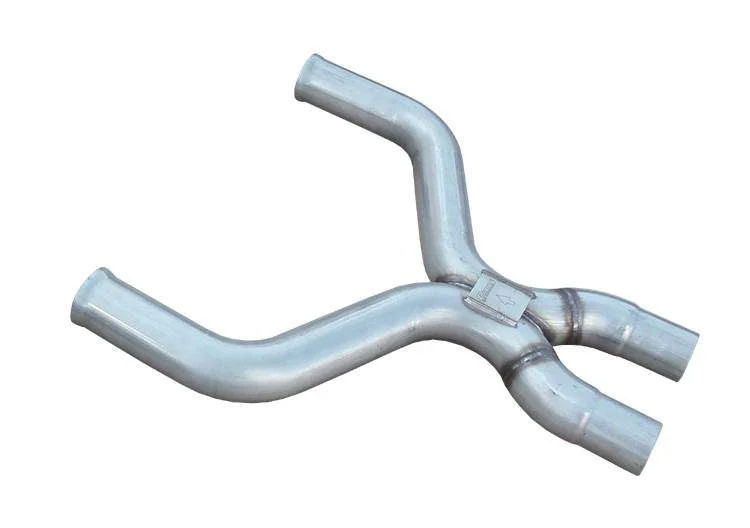 Pypes XFM45 - Exhaust X-Pipe Kit 11-14 Mustang For OEM 3-2.75 Hardware Not Incl Natural 409 Stainless Steel  Exhaust