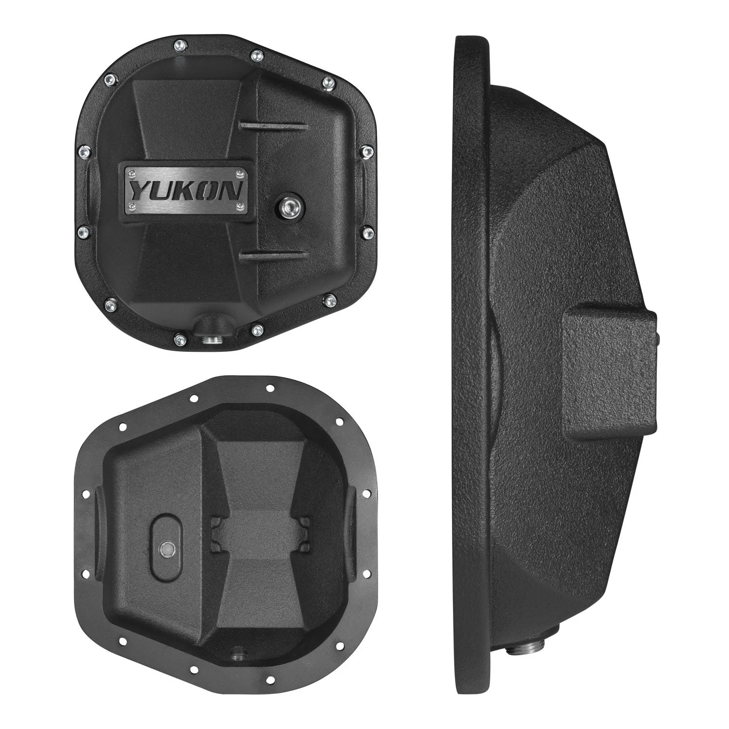 Yukon Gear YHCC-F10.5 - Hardcore Nodular Iron Cover For Ford 10.5 Inch Rear Differential 10.5 Inch Ford Nodular Iron Differential Cover