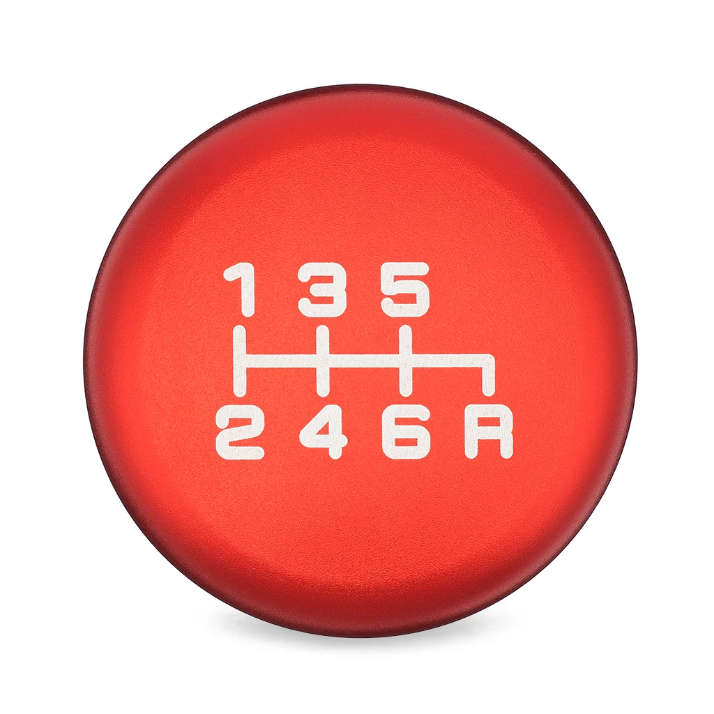 ESCO-T6 Shift Knob in Satin Red Finish (M10X1.5)