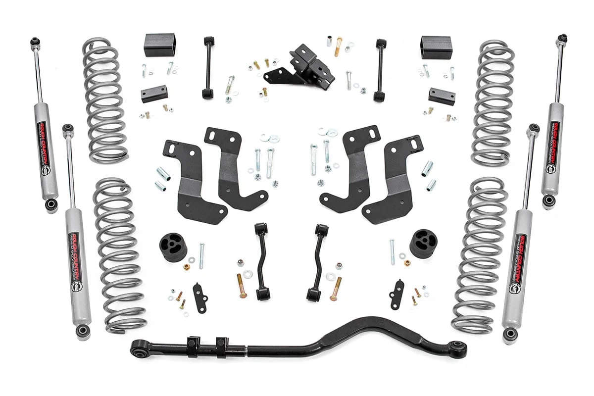3.5 Inch Lift Kit | C/A Drop | 4-Door | EcoDiesel | Jeep Wrangler Unlimited (20-23)