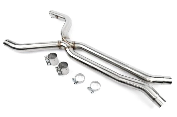 Dinan High Flow Middle Exhaust - 2021-2025 BMW M3/M4 Stainless Steel - 3" - G80/G82/G83