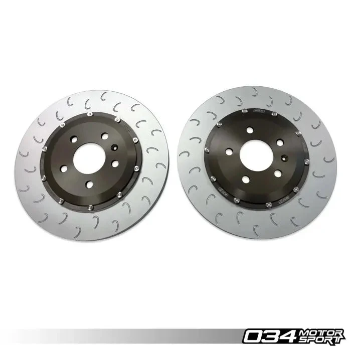 2-Piece Floating Rear Brake Rotor Upgrade Kit for Audi B8/B8.5 S4/S5 & Q5/SQ5