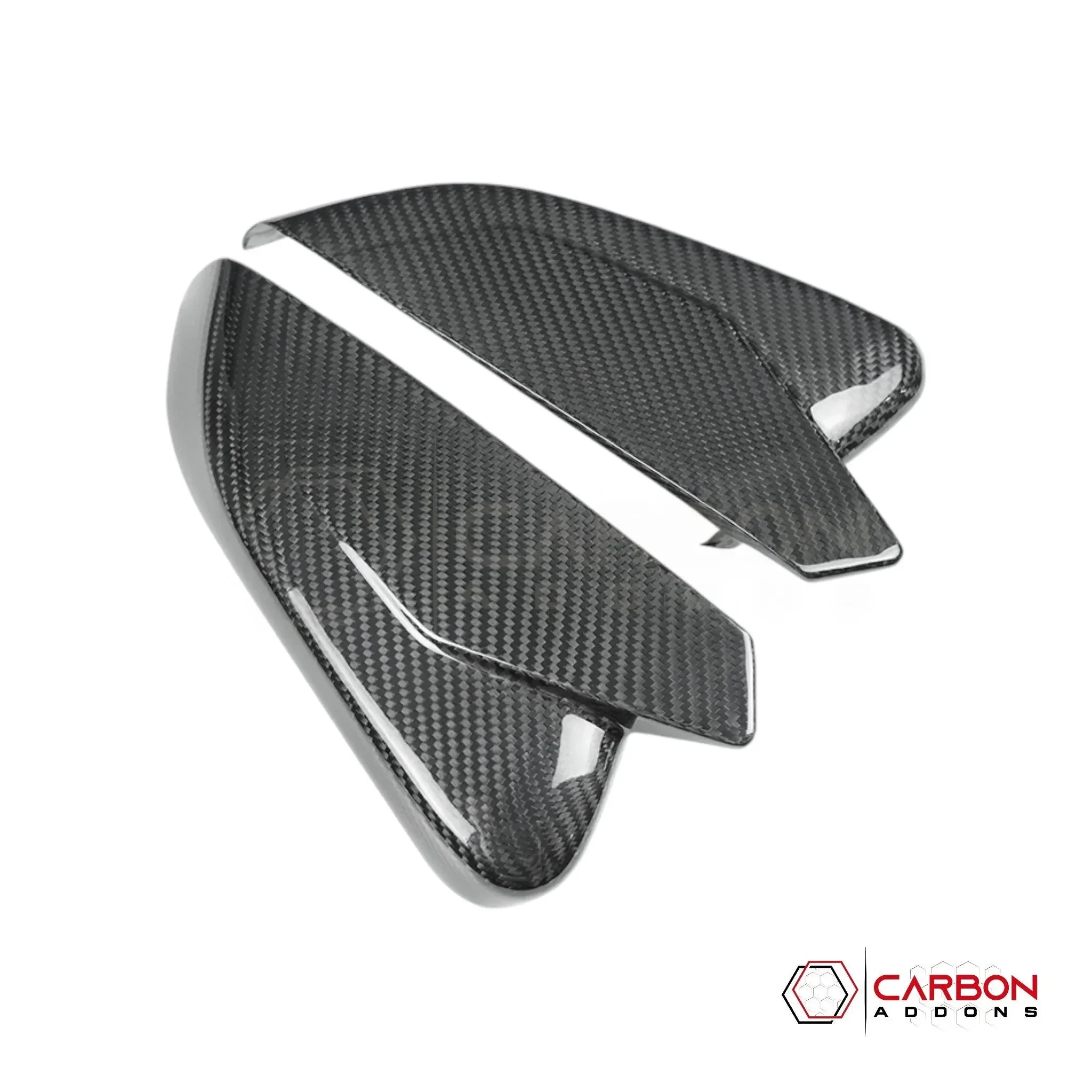Real Carbon Fiber Mirror Cap Covers For S197 Mustang 2010-2014