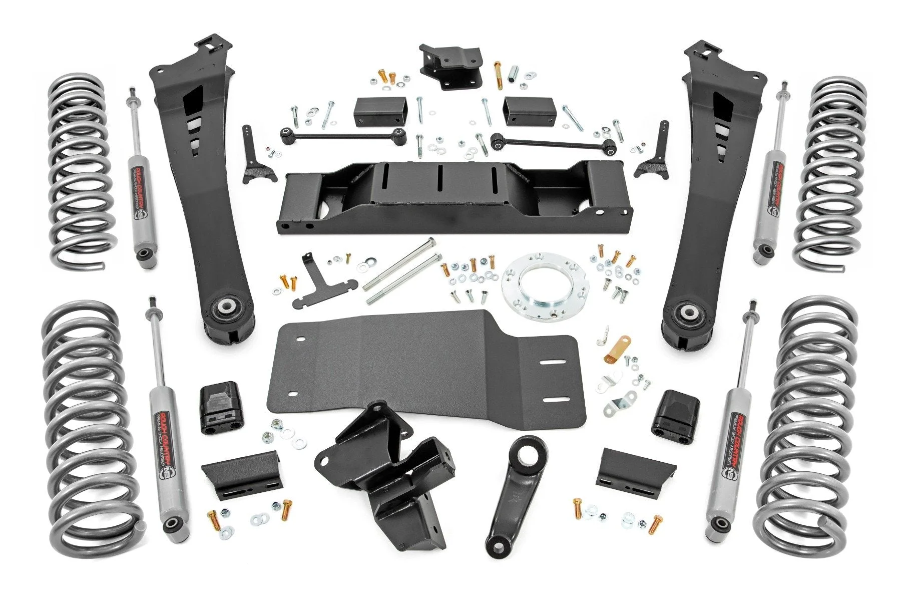 5 Inch Lift Kit | Dual Rate Coils | Non-AISIN | Ram 2500 4WD (2019-2024)