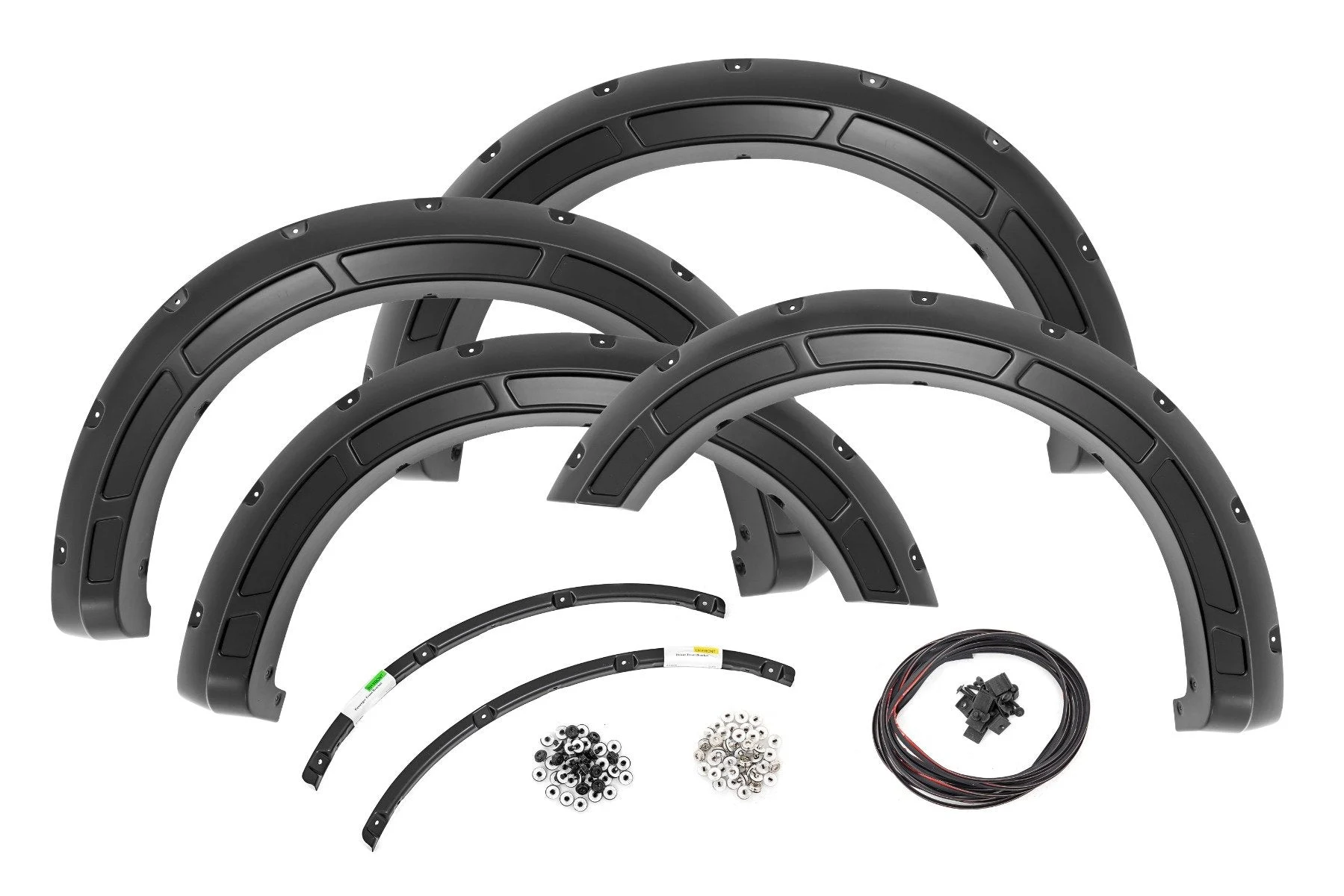Defender Pocket Fender Flares | Gloss Black | Ford F-250/F-350 Super Duty (23-26)