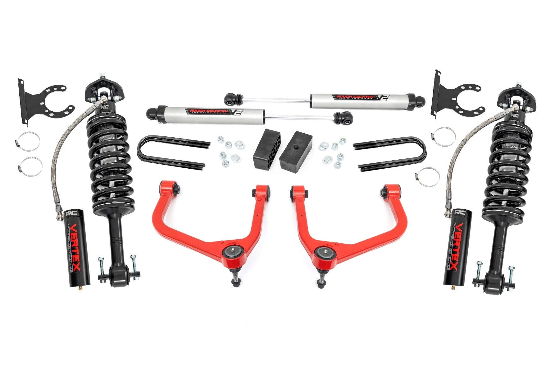 3.5 Inch Lift Kit | Mono Leaf Rear | Vertex/V2 | GMC Sierra 1500 (25-26)