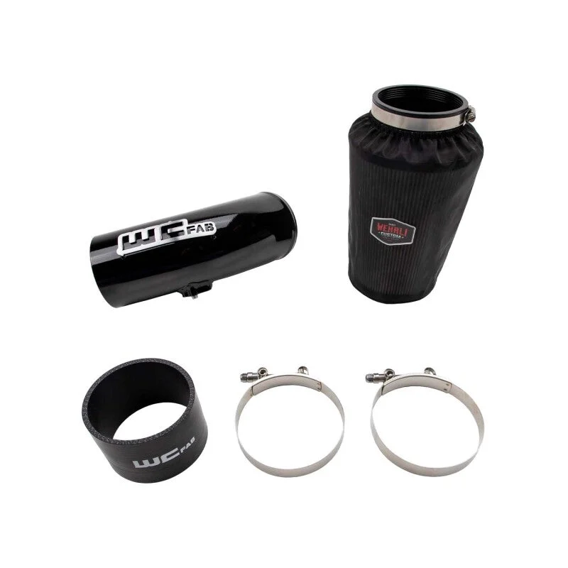 Wehrli Cummins 2nd Gen Swap 4in. Intake Kit - Bronze Chrome