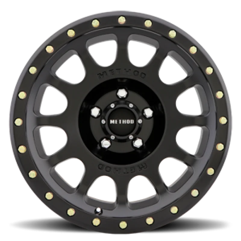 Method MR305 NV 18x9 0mm Offset 5x150 116.5mm CB Matte Black Street Loc Wheel