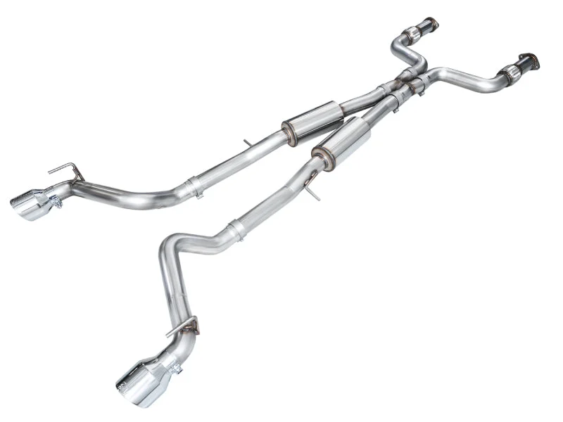 AWE Tuning 2023 Nissan Z RZ34 RWD Track Edition Cat-Back Exhaust System w/ Chrome Silver Tips
