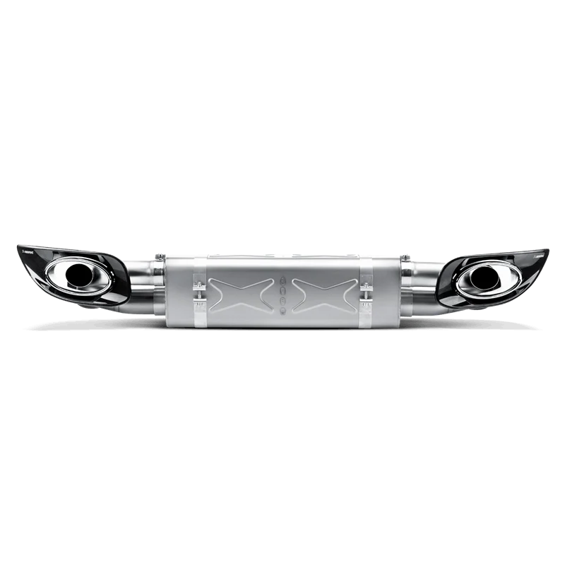 Akrapovic 10-13 Porsche 911 Turbo / Turbo S (997 FL) Slip-On Line (Titanium) w/ Titanium Tips