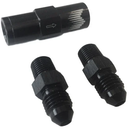 Snow Performance High Flow 4AN Water Check Valve Fittings (For 4AN SS Braided Line Kit)
