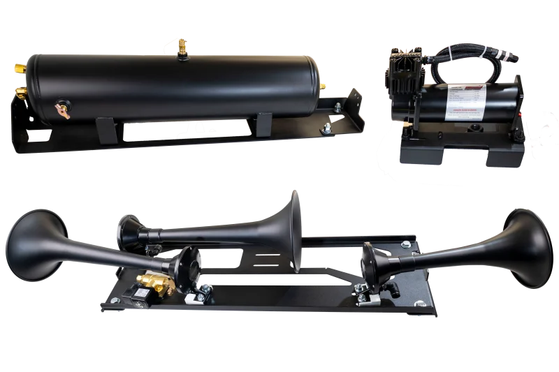 Kleinn 23-26 Ford F-250/ F-350/ F-450 Onboard Air System w/ Model 730 Horns