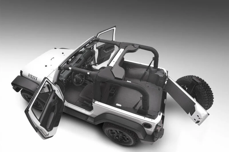 Husky Liners 07-10 Jeep Wrangler JK 2dr (Incl. TG & Tub Liner) Guardian Impact Jeep Liner