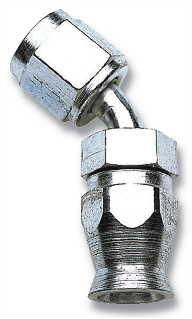 Russell Performance -10 AN Endura PowerFlex Power Steering 45 Degree Hose Ends