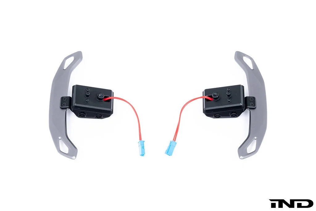JQ Werks / MadTrace BMW G-Chassis Clubsport Magnetic Shift Paddle Set - Billet Aluminum V2