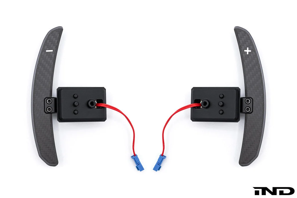 JQ Werks / MadTrace BMW F-Chassis Clubsport Magnetic Shift Paddle Set - Carbon V2