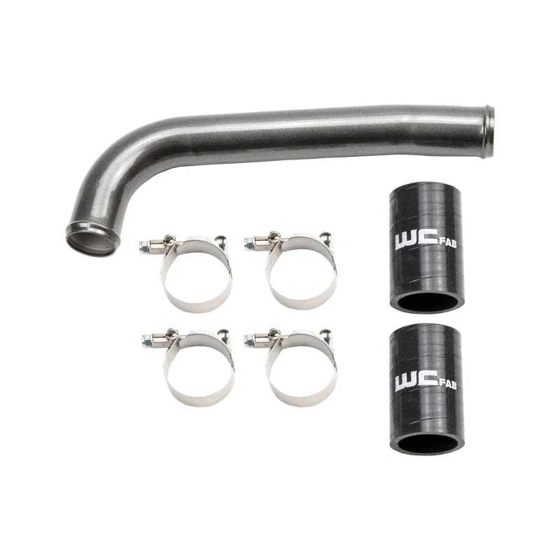 Wehrli 01-05 Chevrolet 6.6L LB7/LLY Duramax Upper Coolant Pipe - Bengal Grey