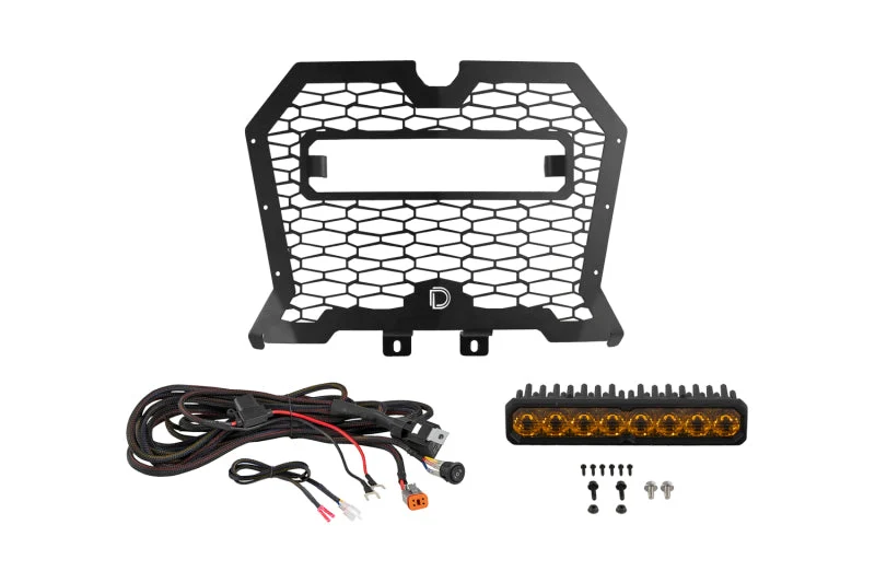 Diode Dynamics 19-24 Polaris RZR XP SS10 Grille Kit Max Yellow Driving