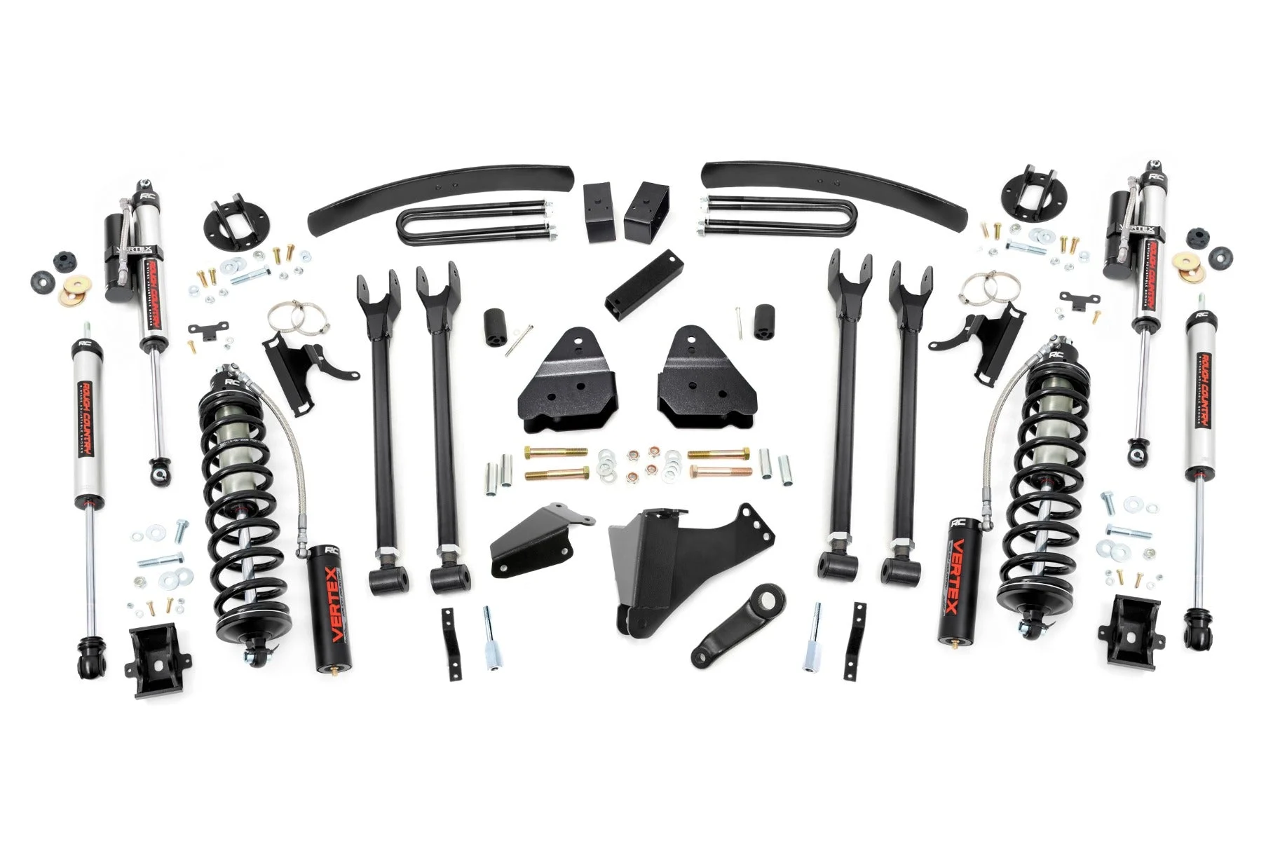 6 Inch Lift Kit | Gas | 4 Link | No OVLDS | C/O Vertex | Ford F-250/F-350 Super Duty (05-07)