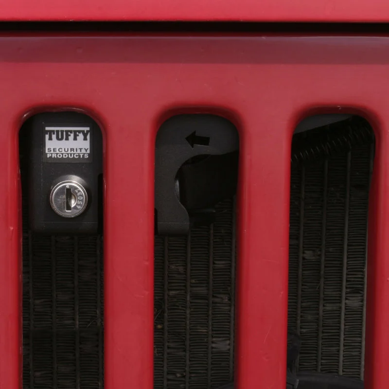 Tuffy 1987-1995 Yj Wrangler Yj Hood Lock 01 Black For