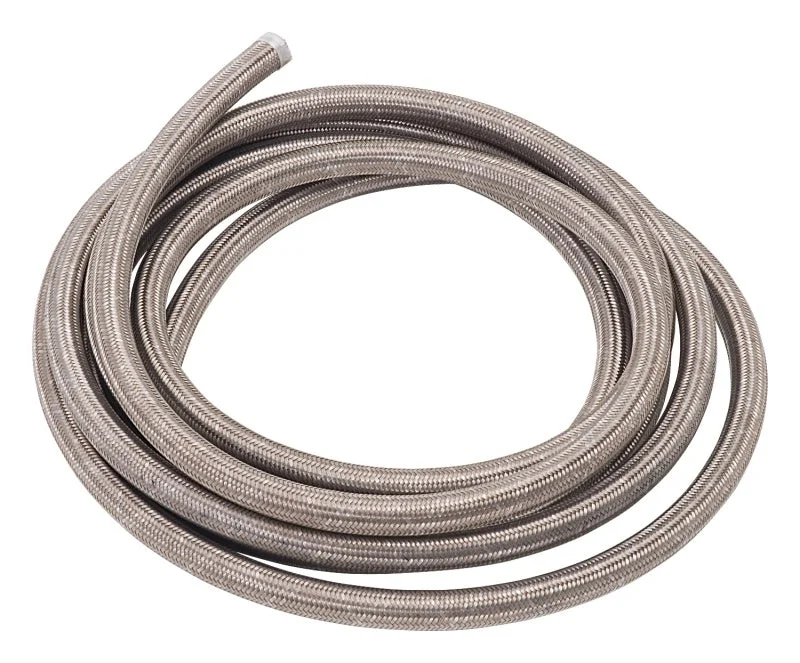 Russell Performance -6 AN ProFlex Stainless Steel Braided Hose (Pre-Packaged 50 Foot Roll)