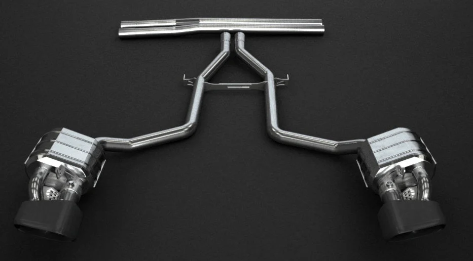Porsche 970 Panamera Executive (Extended) (V8) S/4S/GTS - Valved Exhaust + MidPipes
