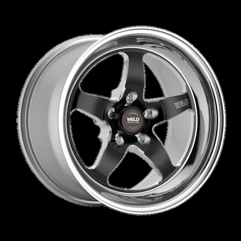 Weld S71 20X10.5 / 5x120mm BP / 7.3in. BS Black Wheel (High Pad) - Non-Beadlock
