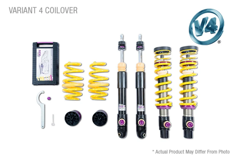 KW Coilover Kit V4 2021+ Porsche 911 (992) Turbo /Turbo S/ Coupe / Cabrio
