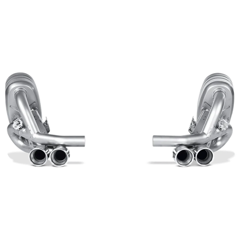 Akrapovic 2008 Porsche 911 Carrera Cabriolet/S/4/4S/GTS (997 DFI) Slip-On Line (Titanium) (Req Tips)