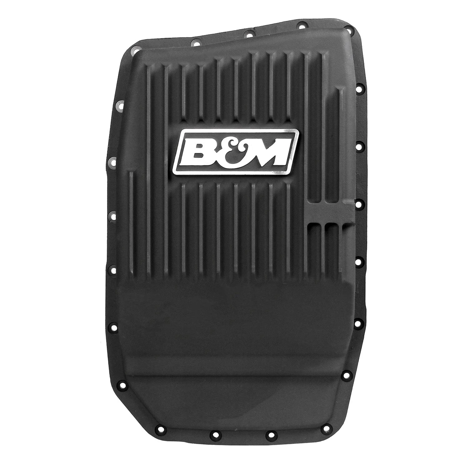 B&M Hi-Tek Deep Transmission Pan -  Black Aluminum