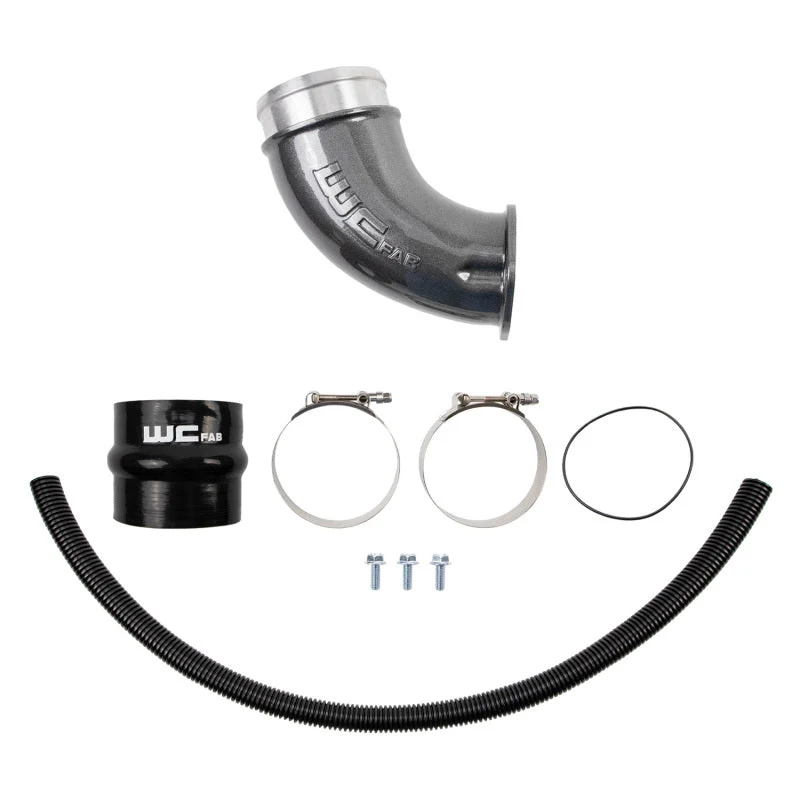 Wehrli 01-04 Duramax LB7 4in High Flow Intake Horn - Chevy Orange