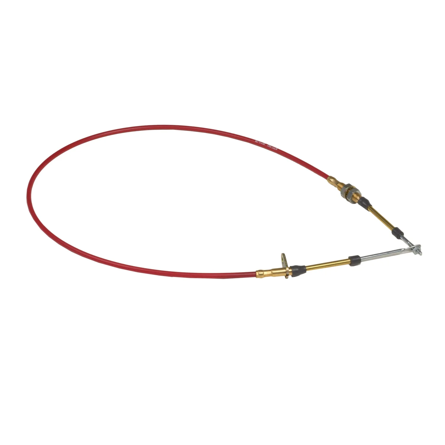 B&M Performance Shifter Cable - 5-Foot Length - Red