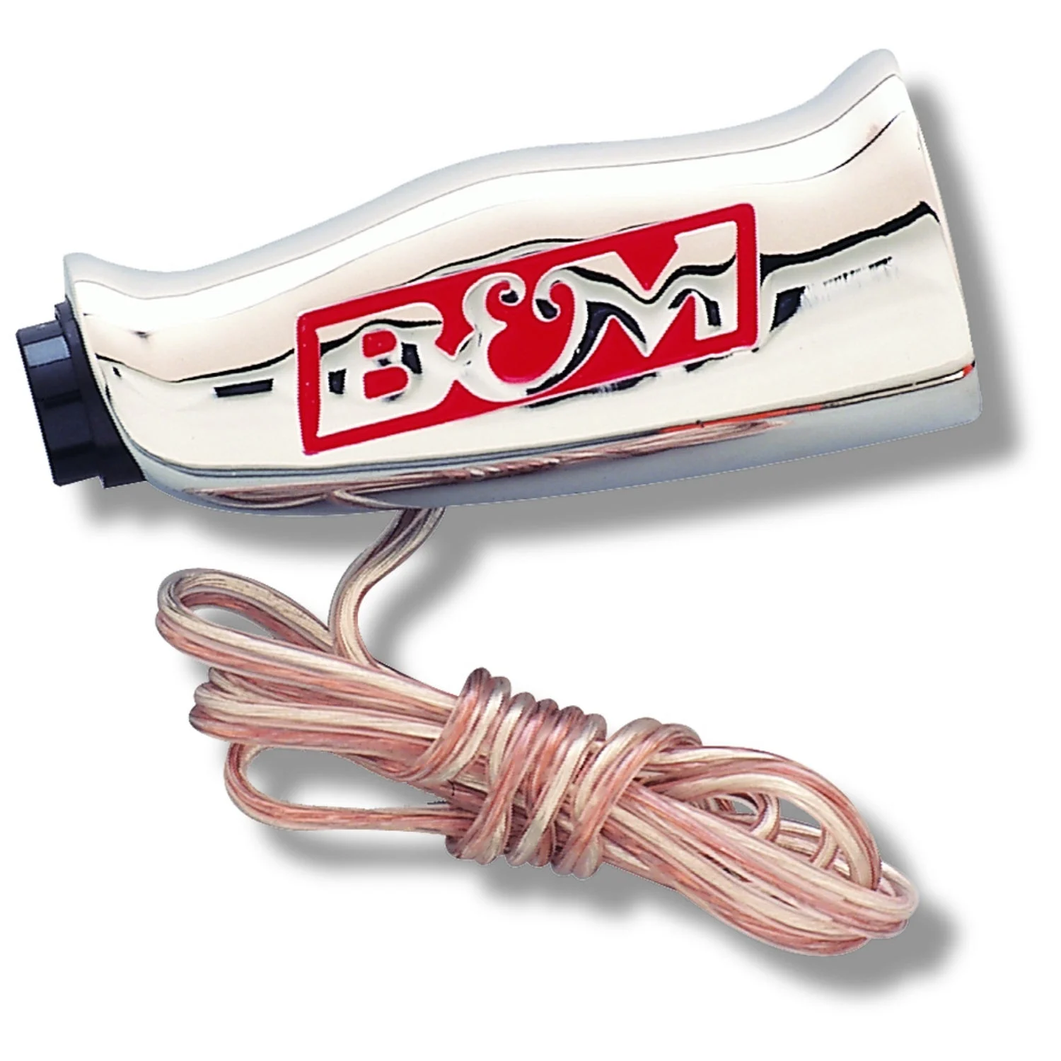 B&M Universal T-Handle - Chrome with 12V Switch