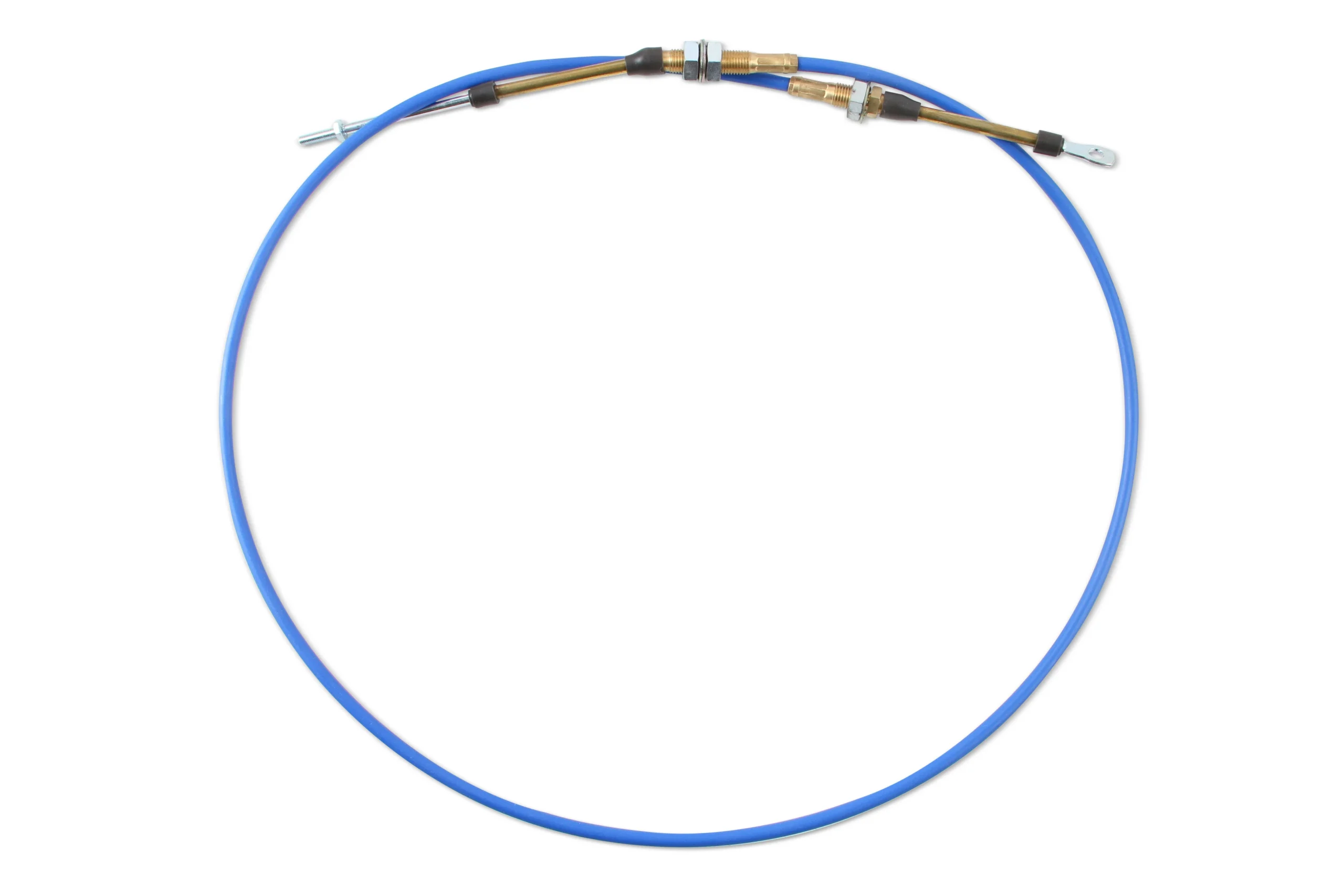B&M Performance Shifter Cable - 5-Foot Length - Blue
