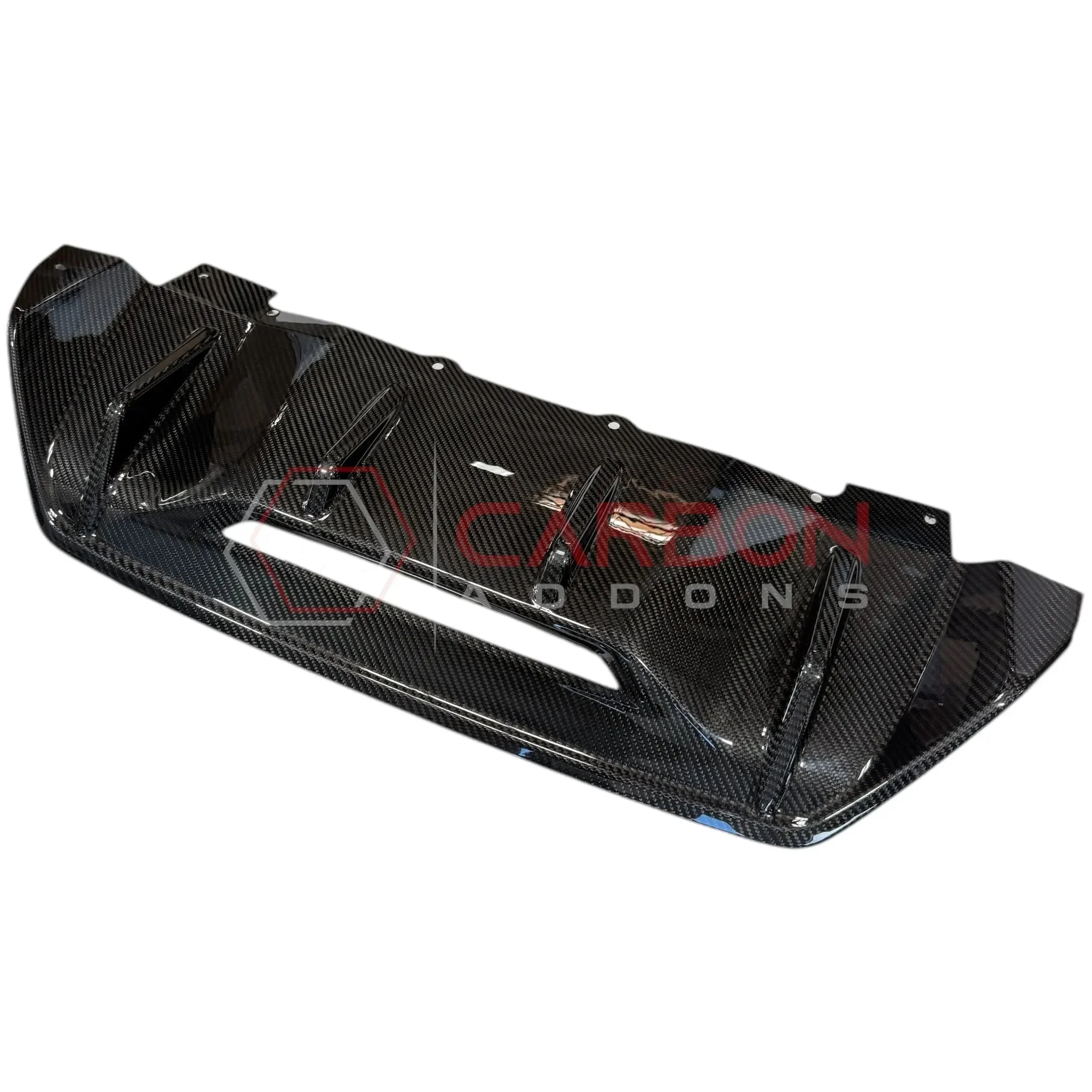 Real Carbon Fiber Rear Diffuser for 2024+ Ford Mustang