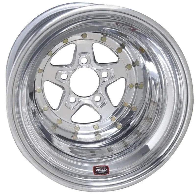 Weld Alumastar 2.0 15x10 / 5x4.75 BP / 5in. BS Polished Wheel - Non-Beadlock