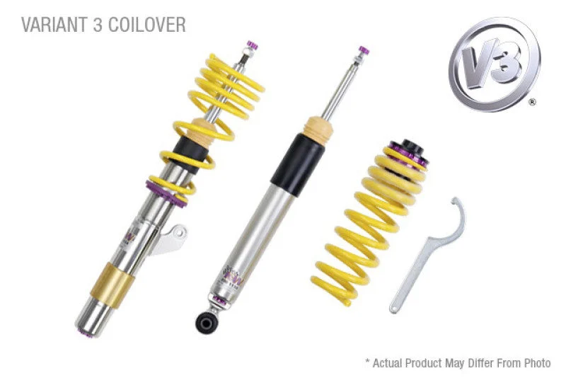 KW Porsche Cayenne 9YA incl S Without PASM Coilover Kit V3